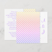 RijnboegSPOT CRYSTAL WEDDING INVITATION Kaart (Voorkant / Achterkant)