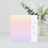 RijnboegSPOT CRYSTAL WEDDING INVITATION Kaart (Staand voorkant)
