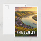 Rijndal Duitsland Reizen Briefkaart (Voorkant / Achterkant)