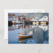 Rijndorp, Lofoten, Noorwegen Briefkaart (Voorkant / Achterkant)