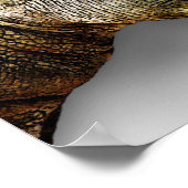 Rijnhoofd, grijze achtergrondverf poster (Hoek)