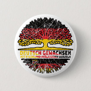 Rijnland-Palts Duits Duitsland Ronde Button 5,7 Cm