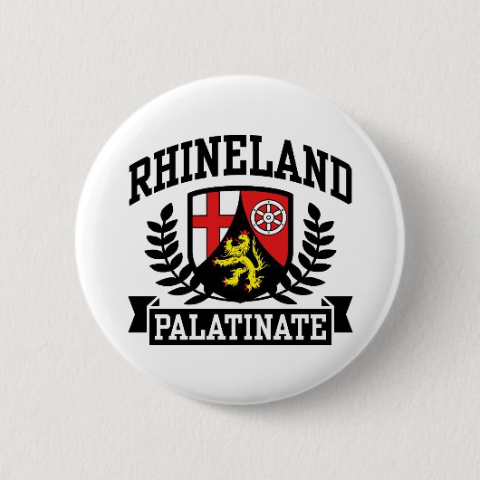 Rijnland-Palts Ronde Button 5,7 Cm (Voorkant)