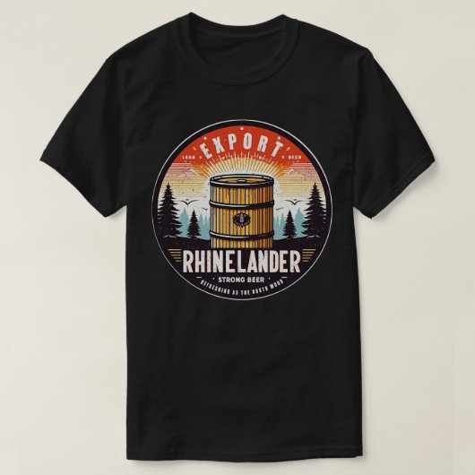 Rijnlander Beer  stopt met brouwerij T-shirt (Design voorkant)
