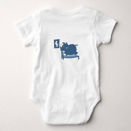 Rijnligheid - Kies achtergrondkleur Romper (Achterkant)