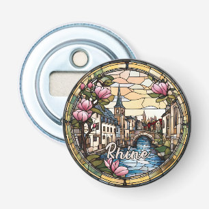 Rijnrivier Duitsland Button Flesopener