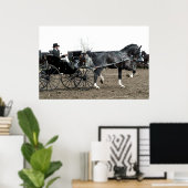  rijpaard poster (Thuiskantoor)