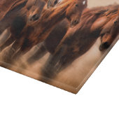 Rijpaarden, blauw- en vliegmannetjes snijplank (Hoek)