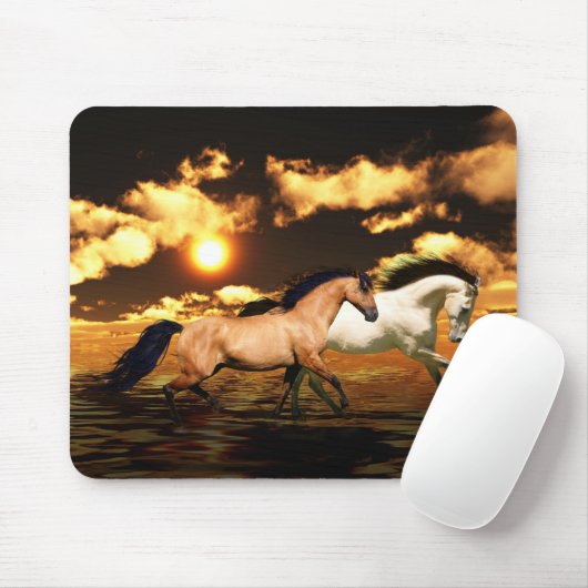 Rijpaarden Muismat (Met muis)