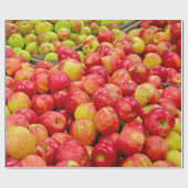 rijpe appelachtergrond cadeaupapier (Vlak)