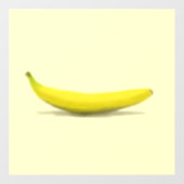 Rijpe Banaan - Leuk en Fris Raamsticker (Vel)