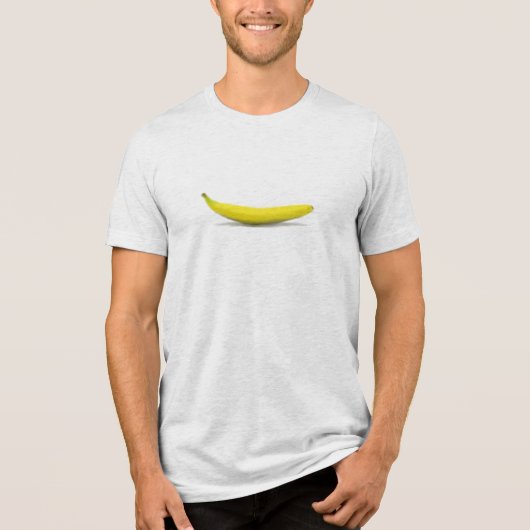 Rijpe Banaan - Leuk en Fris Tri-Blend Shirt (Voorkant)