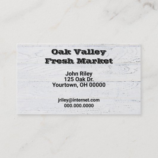 Rijpe groene limoenen visitekaartje (Achterkant)