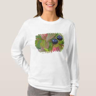Rijpe huckleberries in de Flathead National T-shirt