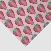 Rijpe sappige aardbeien bessen besvruchten tissuepapier (Detail)