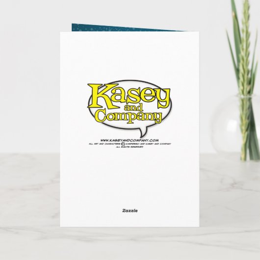 Rijpe Sneeuw Kerst Kaart (Achterkant)