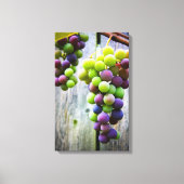 rijpende druiven canvas afdruk (Voorkant)