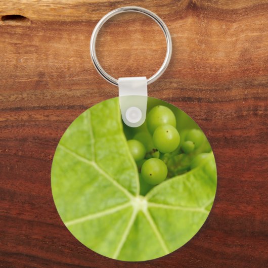Rijpende druiven sleutelhanger (Voorkant)