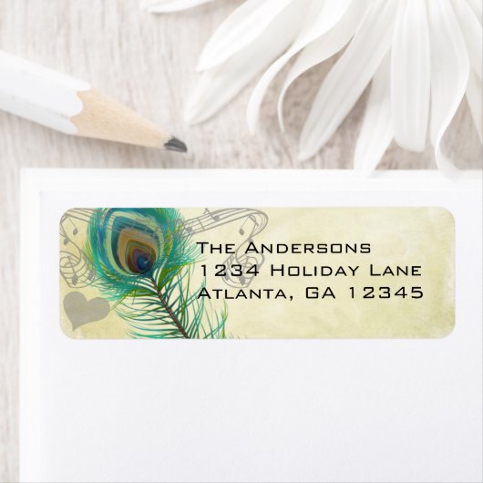 rijpingswater voor vogels Peacock Etiket (Insitu)