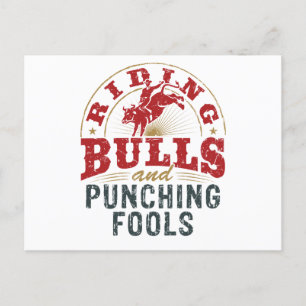 Rijpstieren en Punch Fools Briefkaart