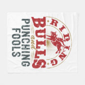 Rijpstieren en Punch Fools Fleece Deken (Voorkant (Horizontaal))