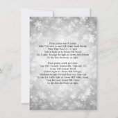 Rijrichting Zilveren Winter Wonderland Kaart (Voorkant)