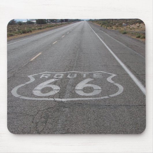 Rijroute 66 muismat (Voorkant)