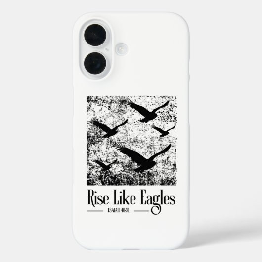 Rijs als Adelaars – Jesaja 40:31 Case-Mate iPhone Case (Achterkant)