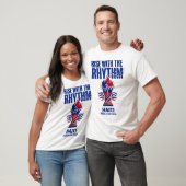 Rijs Met het Ritme T-shirt (Unisex)
