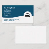 Rijschool Classic Visitekaartjes (Voorkant / Achterkant)