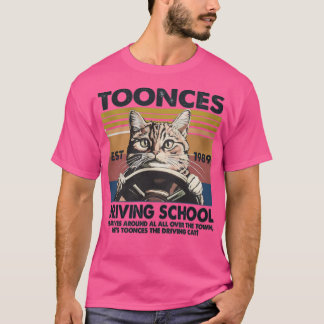 Rijschool Toonces Opgericht in 1989 - De Rijkat T-shirt