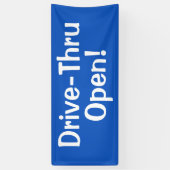 Rijservice geopend! Zakelijke banner (Verticaal)