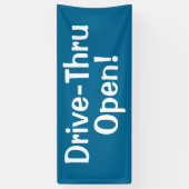 Rijservice geopend! Zakelijke banner (Verticaal)