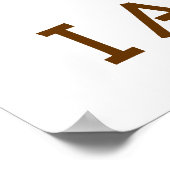 Rijsnelheid Poster (Hoek)