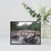 rijsnelheid van hanoi briefkaart (Staand voorkant)