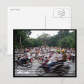 rijsnelheid van hanoi briefkaart (Voorkant / Achterkant)
