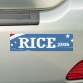 RIJST 2016 BUMPERSTICKER (Op auto)