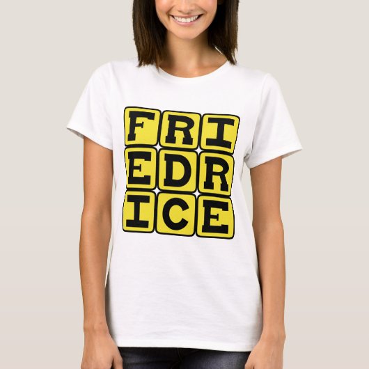 Rijst, Chinese side dish T-shirt (Voorkant)