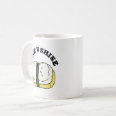 Rijst en Shine Funny Sushi Pun Koffiemok (Voorkant links)