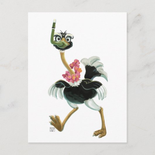 Rijst in de moeras briefkaart (Voorkant)