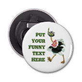 Rijst in de moeras button flesopener (Voorkant)