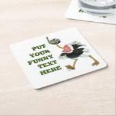 Rijst in de moeras kartonnen onderzetters (Schuin)