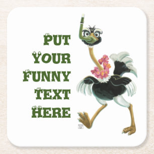 Rijst in de moeras kartonnen onderzetters