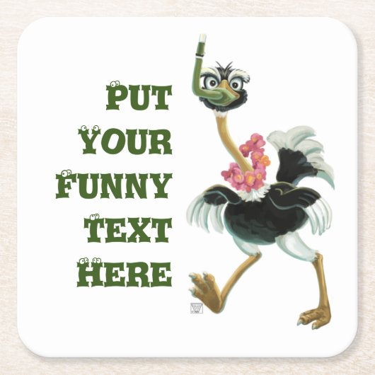 Rijst in de moeras kartonnen onderzetters (Voorkant)