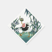 Rijst in de moeras servet (Hoek)