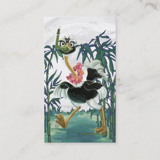 Rijst in de moeras visitekaartje (Achterkant)