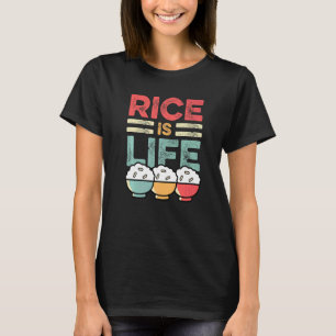 Rijst is een Aziatische of Chinese persoon T-shirt