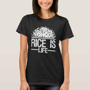 Rijst is Leven Aziatisch Eten  Keuken Filipijnen F T-shirt