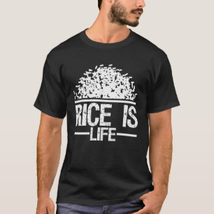 Rijst is Leven Aziatisch Eten  Keuken Filipijnen F T-shirt
