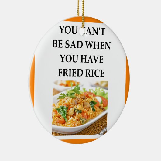 RIJST KERAMISCH ORNAMENT (Rechts)